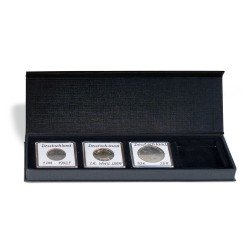 Leuchtturm 347318 Estuche AIRBOX con función de presentación para 4 cápsulas QUADRUM, negro Leuchtturm 347318 Estuche AIRBOX con función de presentación para 4 cápsulas QUADRUM, negro