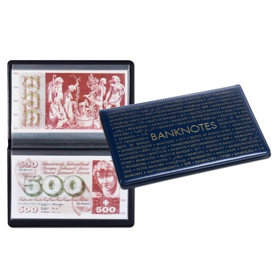 Leuchtturm 347372 Álbum de bolsillo ROUTE Banknotes 210 Leuchtturm 347372 Álbum de bolsillo ROUTE Banknotes 210