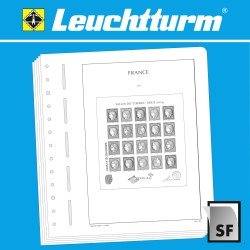 Leuchtturm 347704 Suplemento-SF Francia-hoja bloque Leuchtturm 347704 Suplemento-SF Francia-hoja bloque