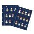 Leuchtturm 347758 Hojas VISTA para 23 monedas conmemorativas europ. de 2€ 
