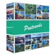 Leuchtturm 347771 Álbum POSTCARDS para 600 tarjetas postales, con 50 fundas firmemente encuademadas