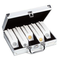 Leuchtturm 347829 Maletín para 650 cartones de monedas, 5 hileras Leuchtturm 347829 Maletín para 650 cartones de monedas, 5 hileras