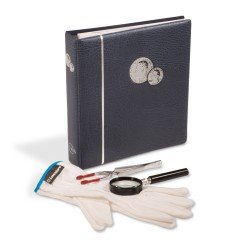 Leuchtturm 347925 Juego para principiantes en numismática START, 4 piezas Leuchtturm 347925 Juego para principiantes en numismática START, 4 piezas