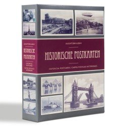 Leuchtturm 348002 Album para 200 tarjetas postales históricas, con 20 fundas transparentes Leuchtturm 348002 Album para 200 tarjetas postales históricas, con 20 fundas transparentes