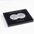Leuchtturm 350448 Estuche VOLTERRA para 20 monedas de plata Filarmónica de Viena en cápsulas, negro