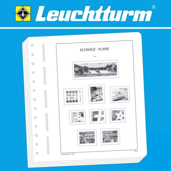 Leuchtturm 350581 SF suplemento Especial Suiza-pliego Leuchtturm 350581 SF suplemento Especial Suiza-pliego