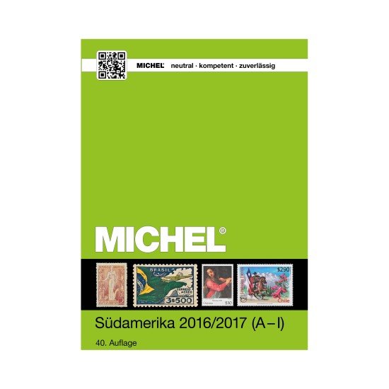 Leuchtturm 353821 MICHEL-Briefmarken-Katalog Übersee Band 3 (Teil 1) -Südamerika von A-I, 2016/2017-in Farbe Leuchtturm 353821 MICHEL-Briefmarken-Katalog Übersee Band 3 (Teil 1) -Südamerika von A-I, 2016/2017-in Farbe