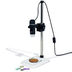 Leuchtturm 363229 Microscopio digital-USB DM6 incl. soporte de apoyo Leuchtturm 363229 Microscopio digital-USB DM6 incl. soporte de apoyo