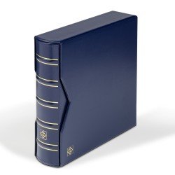 Leuchtturm 354422 Álbum para 200 SPD o cartas en el formato DIN largo, con cajetín projoector, azul Leuchtturm 354422 Álbum para 200 SPD o cartas en el formato DIN largo, con cajetín projoector, azul