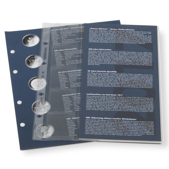 Leuchtturm 354459 Suplemento 2017 para monedas conmemorativas de 20 Euros Álbum Leuchtturm 354459 Suplemento 2017 para monedas conmemorativas de 20 Euros Álbum