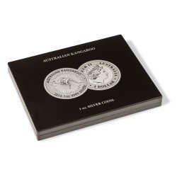 Leuchtturm 355190 Estuche VOLTERRA para 20 monedas de plata Australian Kangaroo en cápsulas Leuchtturm 355190 Estuche VOLTERRA para 20 monedas de plata Australian Kangaroo en cápsulas