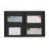 Leuchtturm 356228 Álbum para 128 cartas y tarjetas postales, 64 páginas negras, tapa acolchada, azul