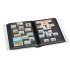 Leuchtturm 356723 Clasificador LEDER, A4, 64 páginas negras, tapa acolchada de cuero genuino, marrón