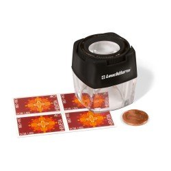Leuchtturm 357131 Lupa de apoyo LU40 de 8 aumentos Leuchtturm 357131 Lupa de apoyo LU40 de 8 aumentos