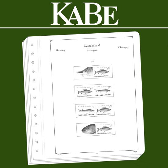 Leuchtturm 357671 KABE OF-hojas preimpresas República Federal de Alemania combinaciones 2011-2017 Leuchtturm 357671 KABE OF-hojas preimpresas República Federal de Alemania combinaciones 2011-2017
