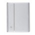 Leuchtturm 358056 Clasificador COMFORT, Din A4, 64 páginas en color chamois, tapa acolchada, plateado