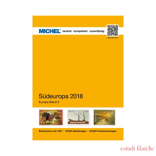 Leuchtturm 358847 MICHEL-Briefmarken-Katalog Europa Band 3  Südeuropa 2018 - in Farbe