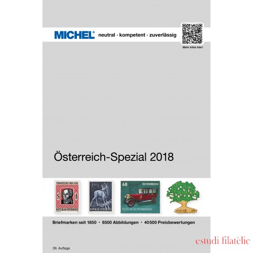 Leuchtturm 358854 MICHEL-Briefmarken-Katalog Österreich-Spezial inkl. Ganzsachen 2018 - in Farbe