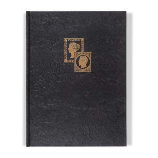 Leuchtturm 359056 Clasificador TRADITION, DIN A4, 16 página blancas, tapa no acolchada, negro, juego de 2