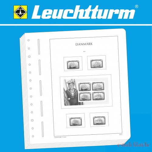 Leuchtturm 359128 Suplemento-SF Aland pares con espacio blanco intermedio 2017