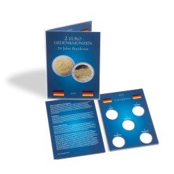 Leuchtturm 359218 Tarjeta para 5 monedas conmemorativas alemanas de 2 euros de Consejo Federal (año2019) Leuchtturm 359218 Tarjeta para 5 monedas conmemorativas alemanas de 2 euros de Consejo Federal (año2019)
