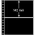 Leuchtturm 359387 Hojas-R, 2 división, negro, paq. de 5