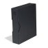 Leuchtturm 359515 Tapa de anillas OPTIMA PUR, incl. cajetín de protector, negro