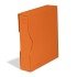 Leuchtturm 359518 Tapa de anillas OPTIMA PUR, incl. cajetín de protector, naranja