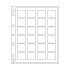 Leuchtturm 360060 Hojas de plástico ENCAP para cápsulas QUADRUM Mini, paquete  de 2