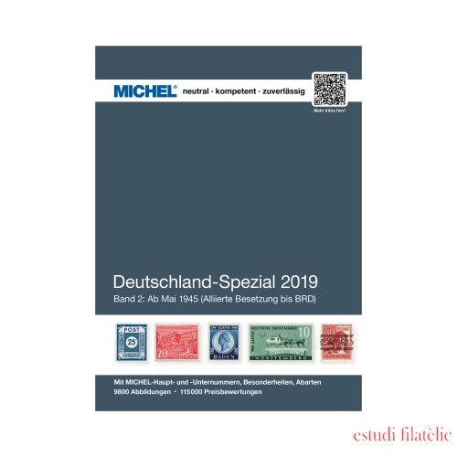 Leuchtturm 360840 MICHEL-Briefmarken-Katalog Deutschland-Spezial Band 2 (ab Mai 1945) 2019