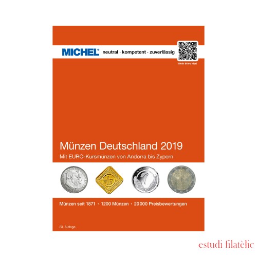 Leuchtturm 360843 MICHEL-Münzen-Katalog Deutschland 2019
