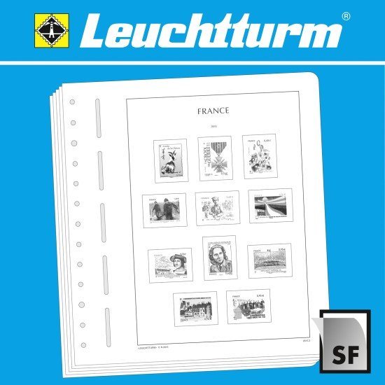 Leuchtturm 360855 Suplemento-SF Francia-hoja Leuchtturm 360855 Suplemento-SF Francia-hoja