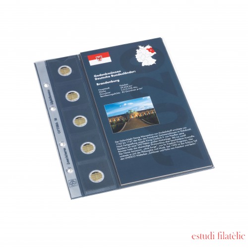 Leuchtturm 361076 Suplemento 2020 para álbum CLOP2EUROD “Brandenburg” 