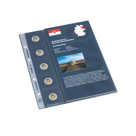 Leuchtturm 361076 Suplemento 2020 para álbum CLOP2EUROD “Brandenburg” Leuchtturm 361076 Suplemento 2020 para álbum CLOP2EUROD “Brandenburg”