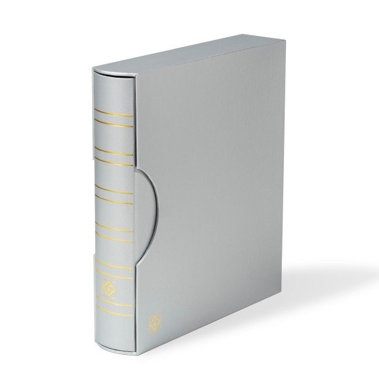 Leuchtturm 361117 Tapa anillas GRANDE, classic diseño con cajetín protector, plateada Leuchtturm 361117 Tapa anillas GRANDE, classic diseño con cajetín protector, plateada