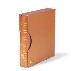 Leuchtturm 361118 Tapa anillas GRANDE, classic diseño con cajetín protector, bronce Leuchtturm 361118 Tapa anillas GRANDE, classic diseño con cajetín protector, bronce