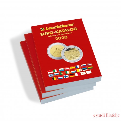 Leuchtturm 361351 Catálogo de monedas y billetes en euros 2020