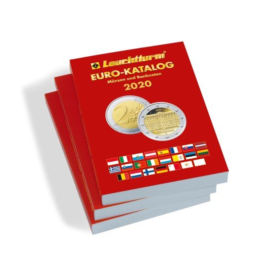 Leuchtturm 361351 Catálogo de monedas y billetes en euros 2020 Leuchtturm 361351 Catálogo de monedas y billetes en euros 2020