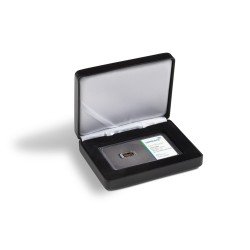 Leuchtturm 361401 Estuche NOBILE para 1 lingote de oro estampado en blíster, formato horizontal, negro Leuchtturm 361401 Estuche NOBILE para 1 lingote de oro estampado en blíster, formato horizontal, negro