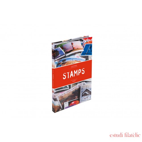 Leuchtturm 361438 Clasificador STAMPS A4, 16 páginas blancas, tapa no acolchada y colorida (banderola) Leuchtturm 361438 Clasificador STAMPS A4, 16 páginas blancas, tapa no acolchada y colorida (banderola)