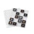 Leuchtturm 361439 Hojas de plástico SNAP para 20 QUADRUM cápsulas de monedas,  paquete de 2