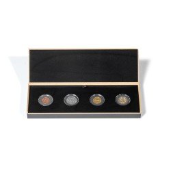Leuchtturm 361789 Estuche LUXOR por cuatro monedas en cápsules de monedas (diámetro interior 33 mm) Leuchtturm 361789 Estuche LUXOR por cuatro monedas en cápsules de monedas (diámetro interior 33 mm)