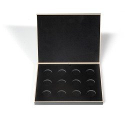 Leuchtturm 361791 Estuche LUXOR por doce monedas en cápsules de monedas (diámetro interior 33 mm) Leuchtturm 361791 Estuche LUXOR por doce monedas en cápsules de monedas (diámetro interior 33 mm)