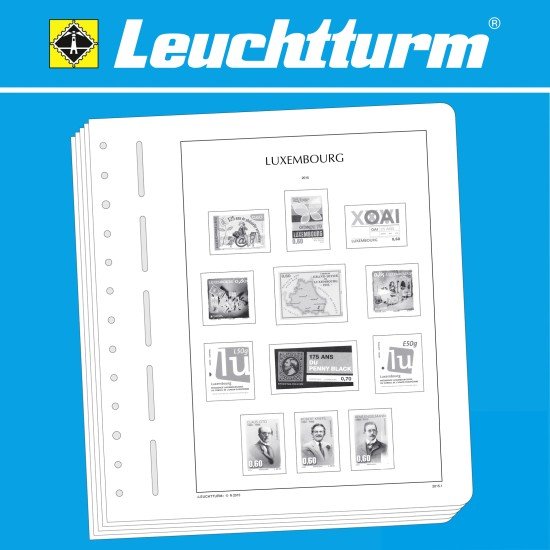 Leuchtturm 362891 LEUCHTTURM Suplemento-SF Luxemburgo 2019 Leuchtturm 362891 LEUCHTTURM Suplemento-SF Luxemburgo 2019