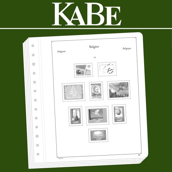 Leuchtturm 362927 KABE Suplemento-OF Bélgica 2019 Leuchtturm 362927 KABE Suplemento-OF Bélgica 2019