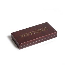 Leuchtturm 363141 Estuche VOLTERRA p. 3 monedas de oro alemanas de 100€ „pilares de la democracia”encáps. Leuchtturm 363141 Estuche VOLTERRA p. 3 monedas de oro alemanas de 100€ „pilares de la democracia”encáps.