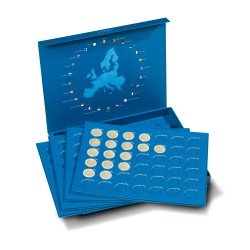 Leuchtturm 363941 Estuche PRESSO para 168 monedas de 2 euros Leuchtturm 363941 Estuche PRESSO para 168 monedas de 2 euros