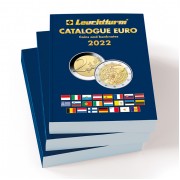 Leuchtturm 365243 Catálogo del Euro de las monedas y billetes 2022, inglés