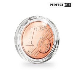 Leuchtturm 365285 Cápsulas ULTRA Perfect Fit para 1 Euro-Cent (16,25 mm), paquete de 10 Leuchtturm 365285 Cápsulas ULTRA Perfect Fit para 1 Euro-Cent (16,25 mm), paquete de 10