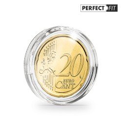 Leuchtturm 365289 Cápsulas ULTRA Perfect Fit para 20 Euro-Cent (22,25 mm), paquete de 10 Leuchtturm 365289 Cápsulas ULTRA Perfect Fit para 20 Euro-Cent (22,25 mm), paquete de 10